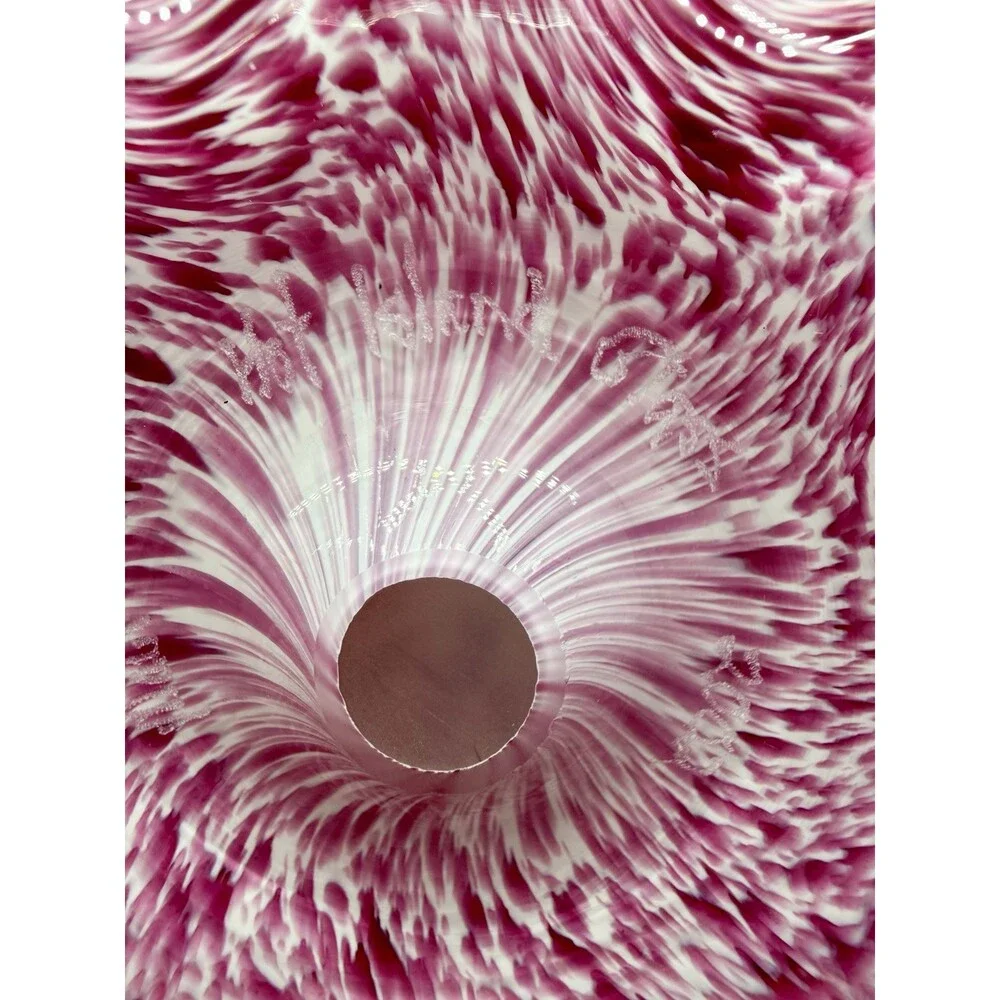 Hot Island Glass Maui Art Glass Pink Starfish Paperweight 2002